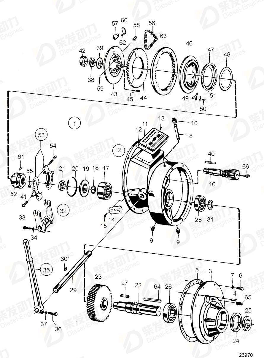 volvo penta Plug 952358 Drawing volvo penta Plug 952358 Drawing